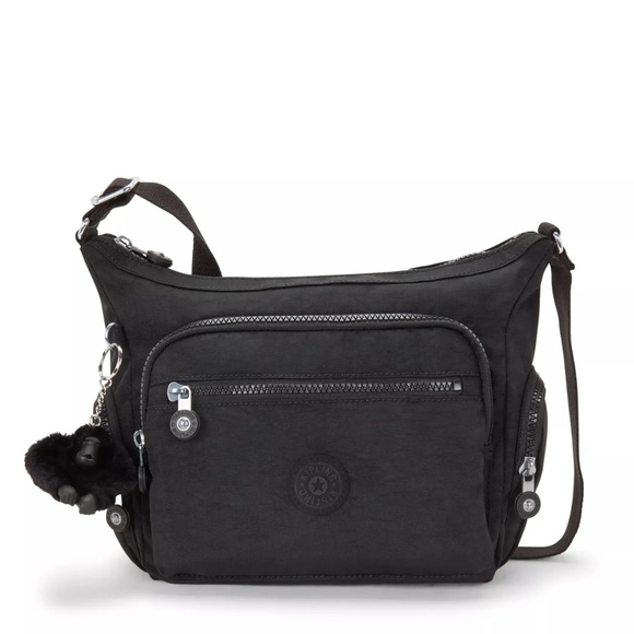 Kipling Handbags - NWT Kipling Gabbie Small Crossbody Bag in Black Nylon